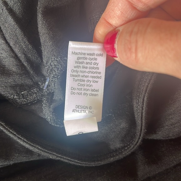 Athleta High Rise Tube Pencil Skirt Soft Stretch size XL NWT black - Picture 7 of 11